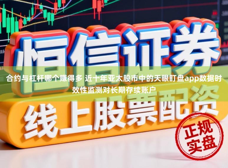 合约与杠杆哪个赚得多 近十年亚太股市中的天眼盯盘app数据时效性监测对长期存续账户