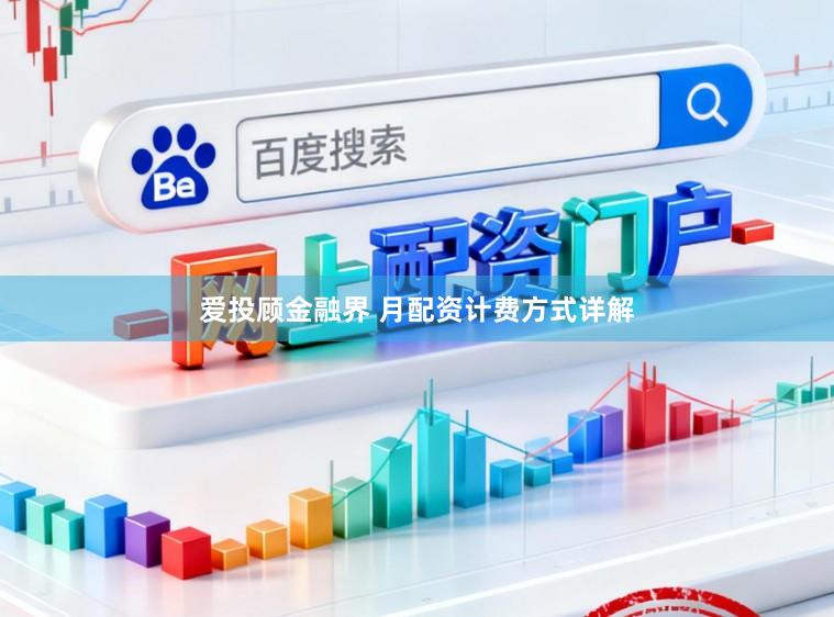爱投顾金融界 月配资计费方式详解
